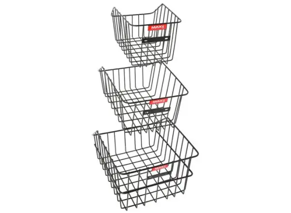 MAX1 rear bike basket M black