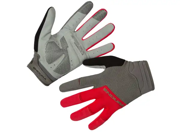 Endura Hummvee Plus II gloves long Red