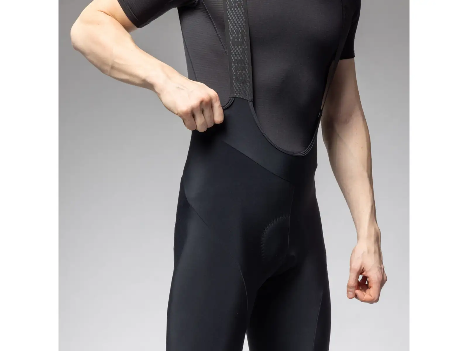 Alé Pragma Winter 2.0 men's insulated bib tights with pad Black