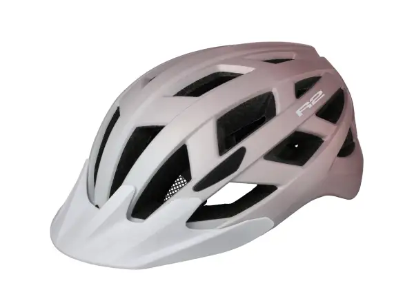 R2 Lumen cycling helmet white/powder pink