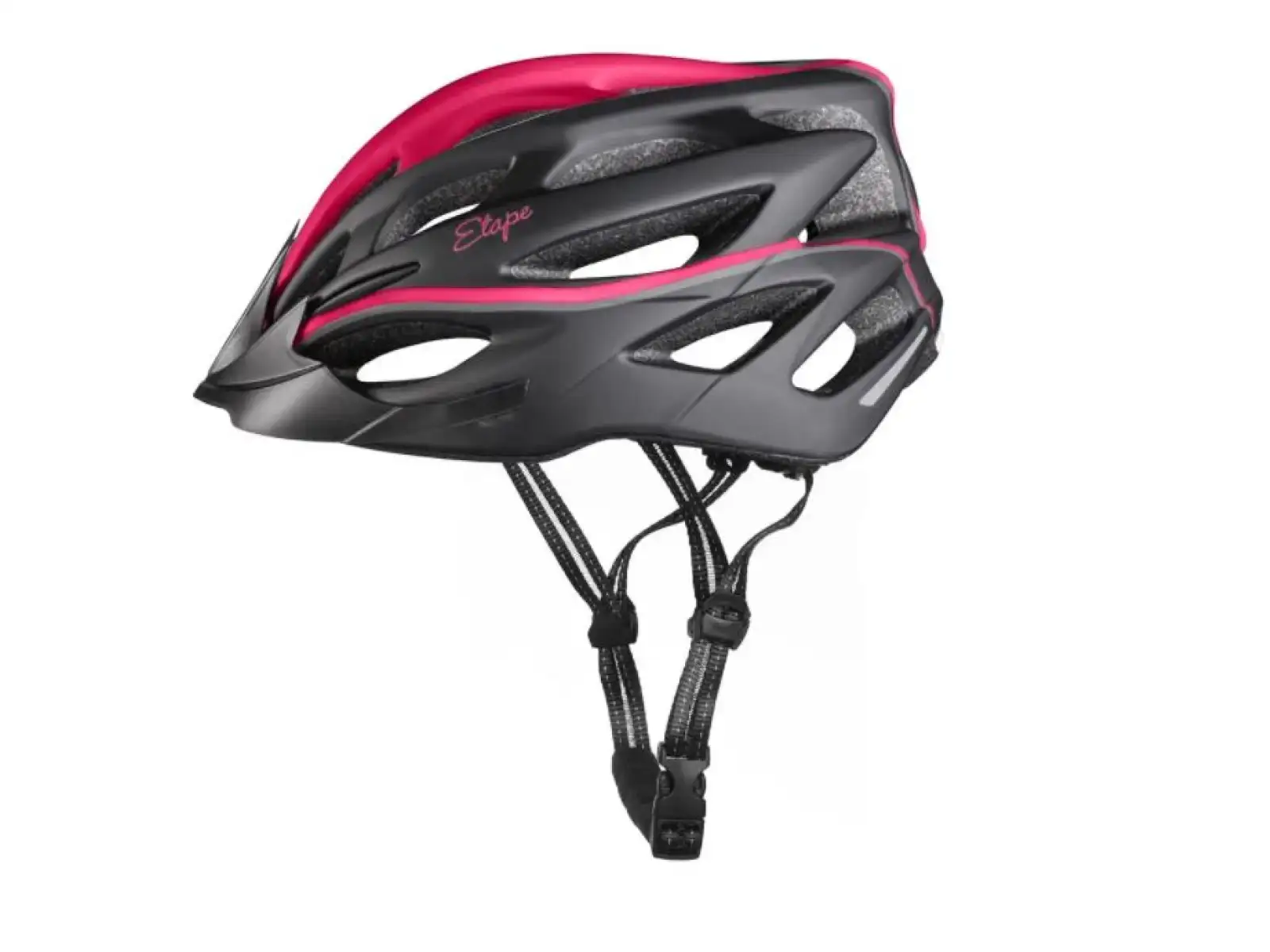 Etape Vesper cycling helmet black/pink matte