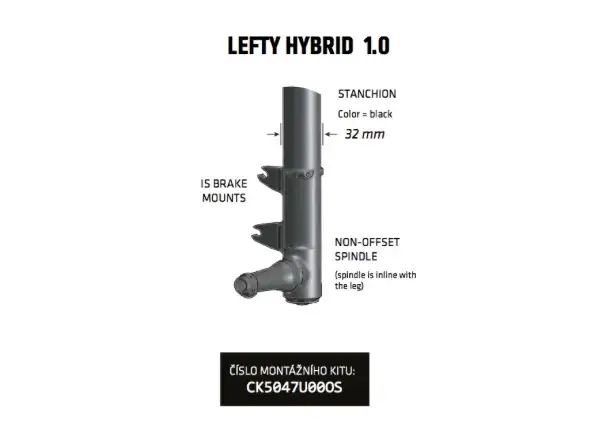 Cannondale 2Spring Air upgrade kit for Lefty 1.0 32mm (CK5047U00OS)