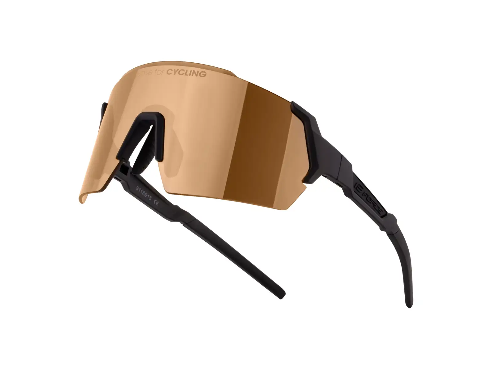 Force Electra glasses black/brown mirror lenses
