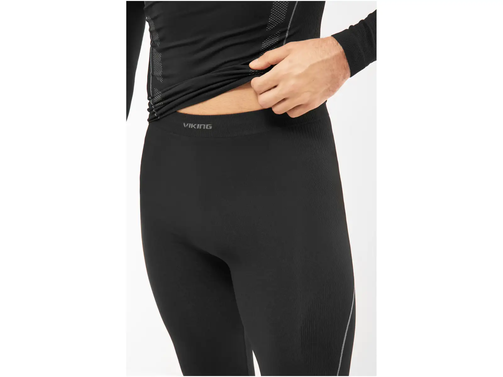 Viking Eiger 2.0 men's underwear set Black/Grey