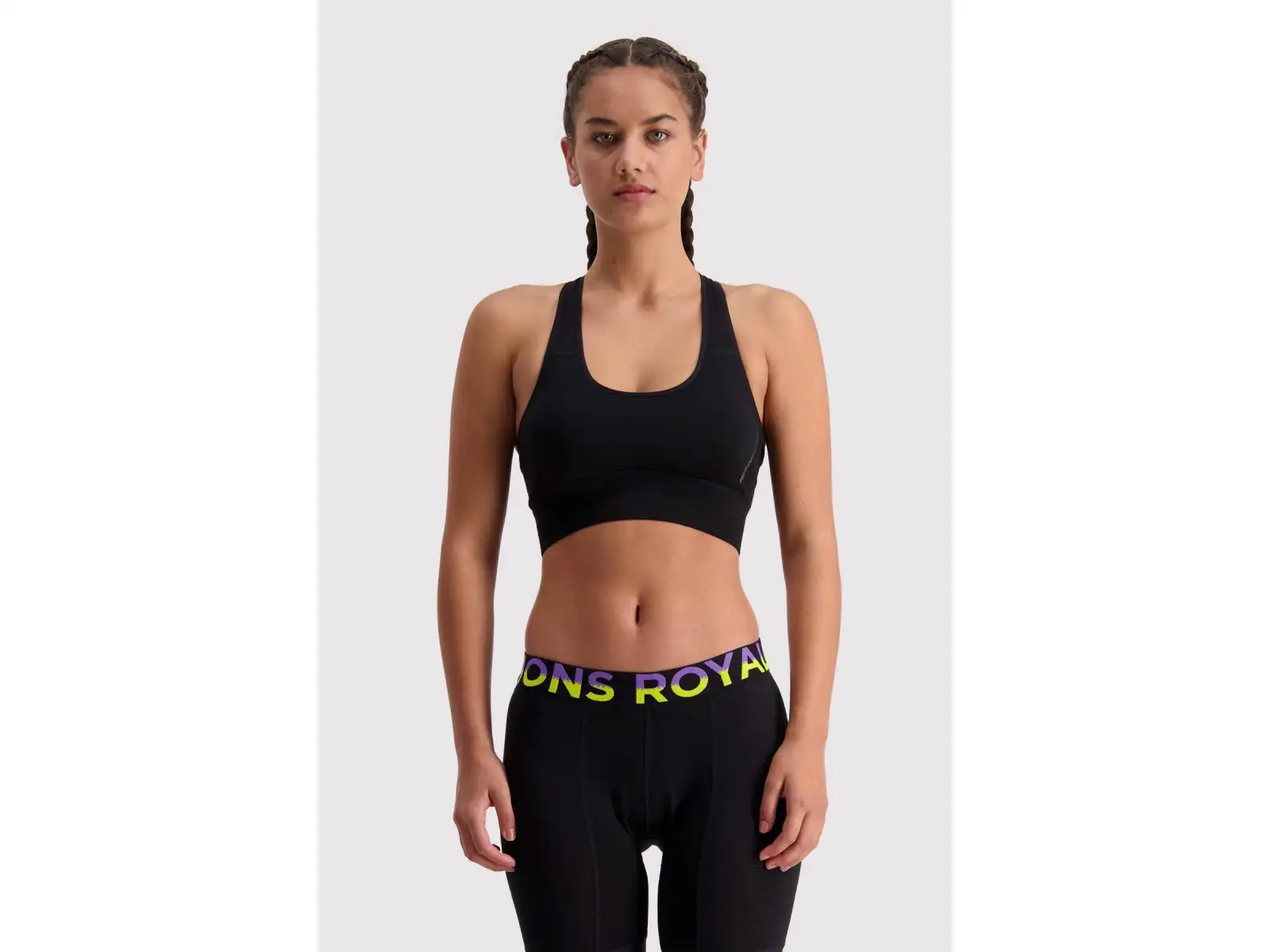 Mons Royale Stratos Merino Shift 22 bra black