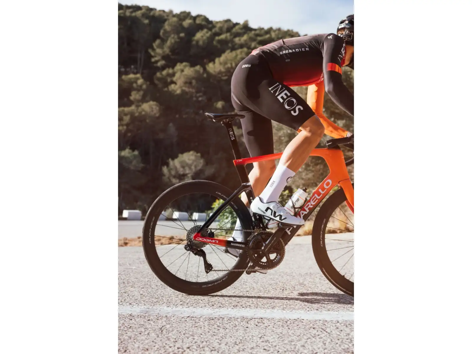 Northwave Top Ganna Veloce Extreme men's road cycling shoes White