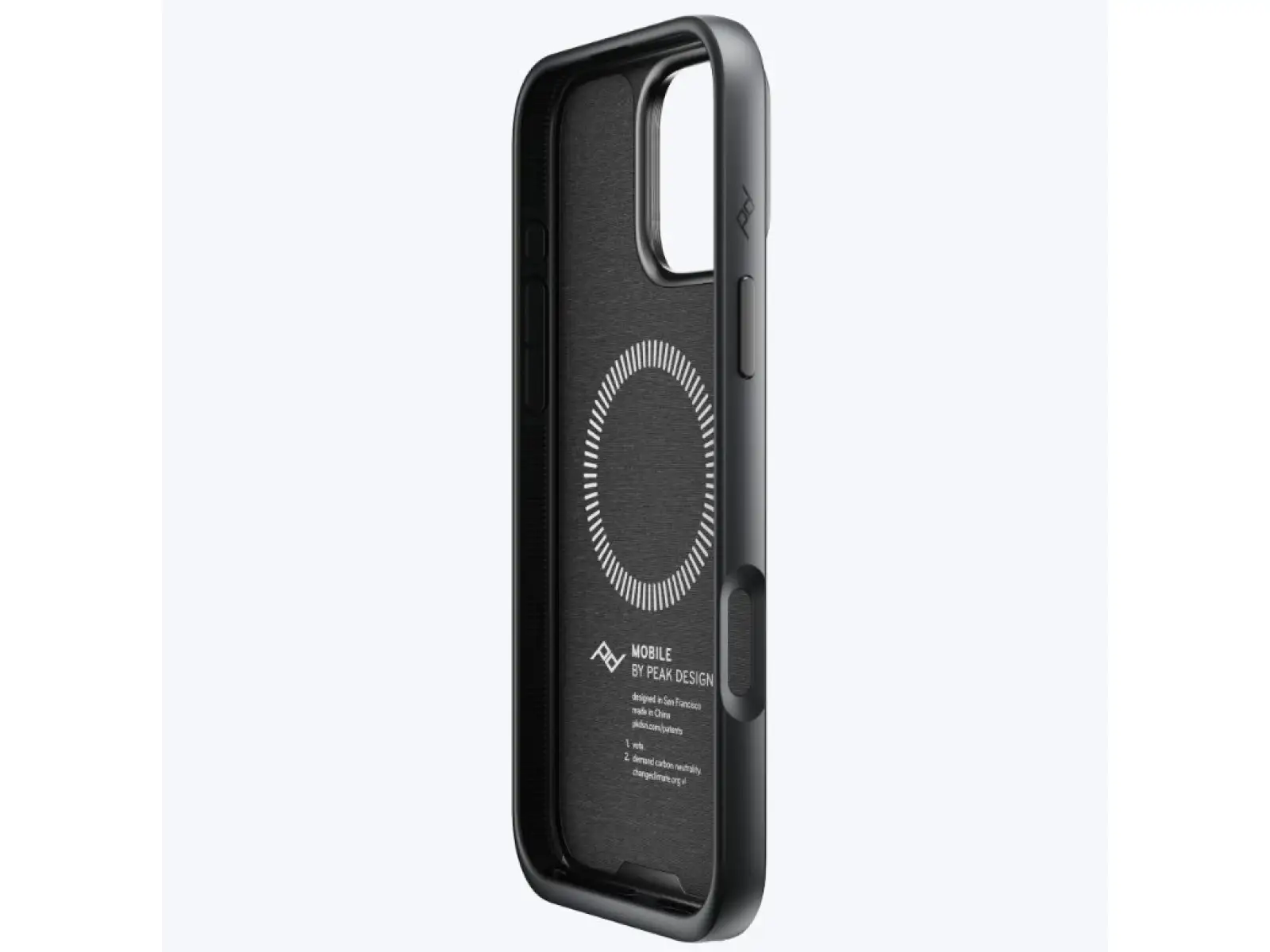 Peak Design Mobile Everyday Loop Case iPhone 16 Pro Max phone case Charcoal