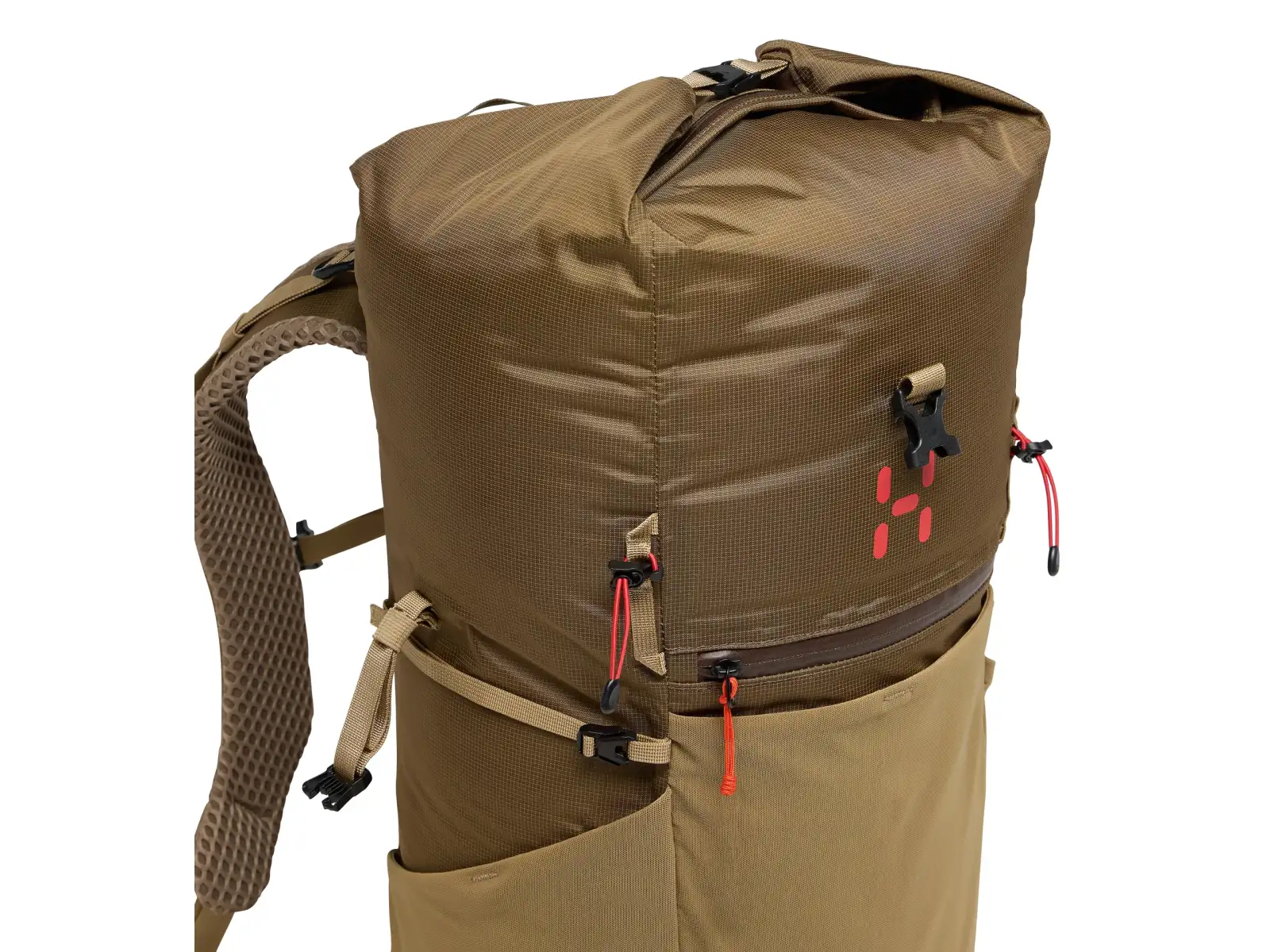 Haglöfs Magma Rolltop 40 WR backpack Teak Brown/Oak Brown 40l