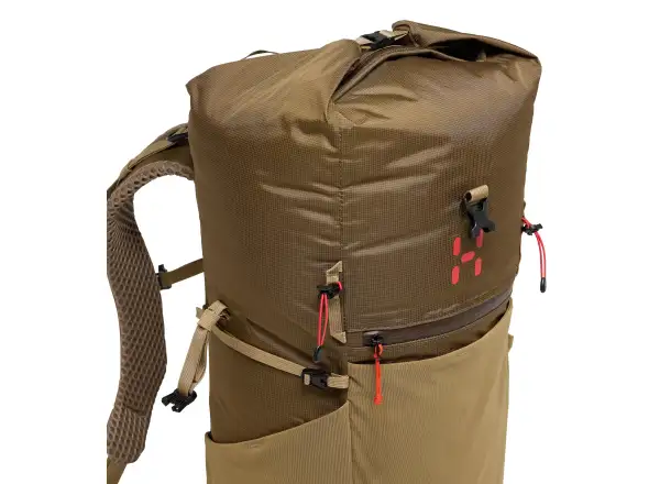 Haglöfs Magma Rolltop 40 WR backpack Teak Brown/Oak Brown 40l