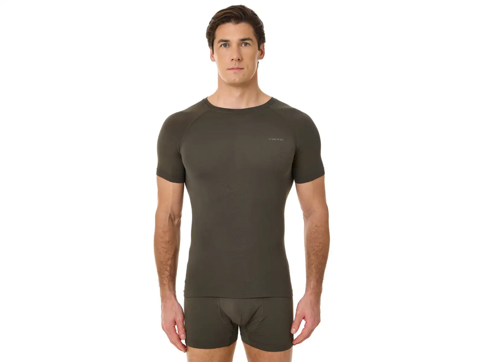 Viking Lockness men's T-shirt short sleeve Olive
