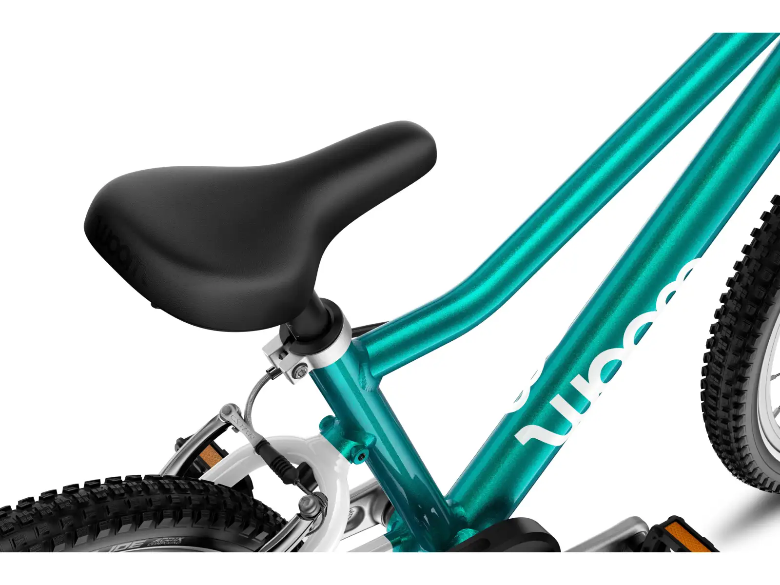 Woom GO 2 children's bike 14" Metallic Turquoise