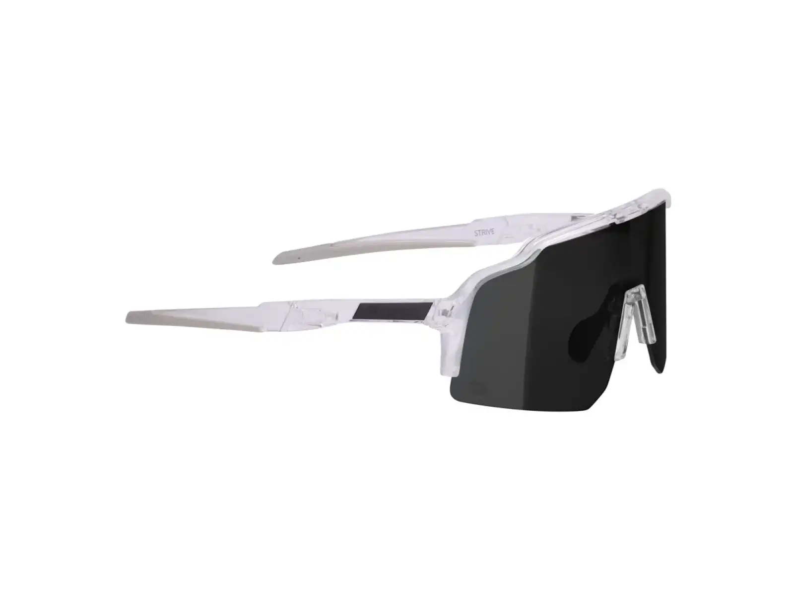 Force Strive cycling glasses transparent/black mirrored lens