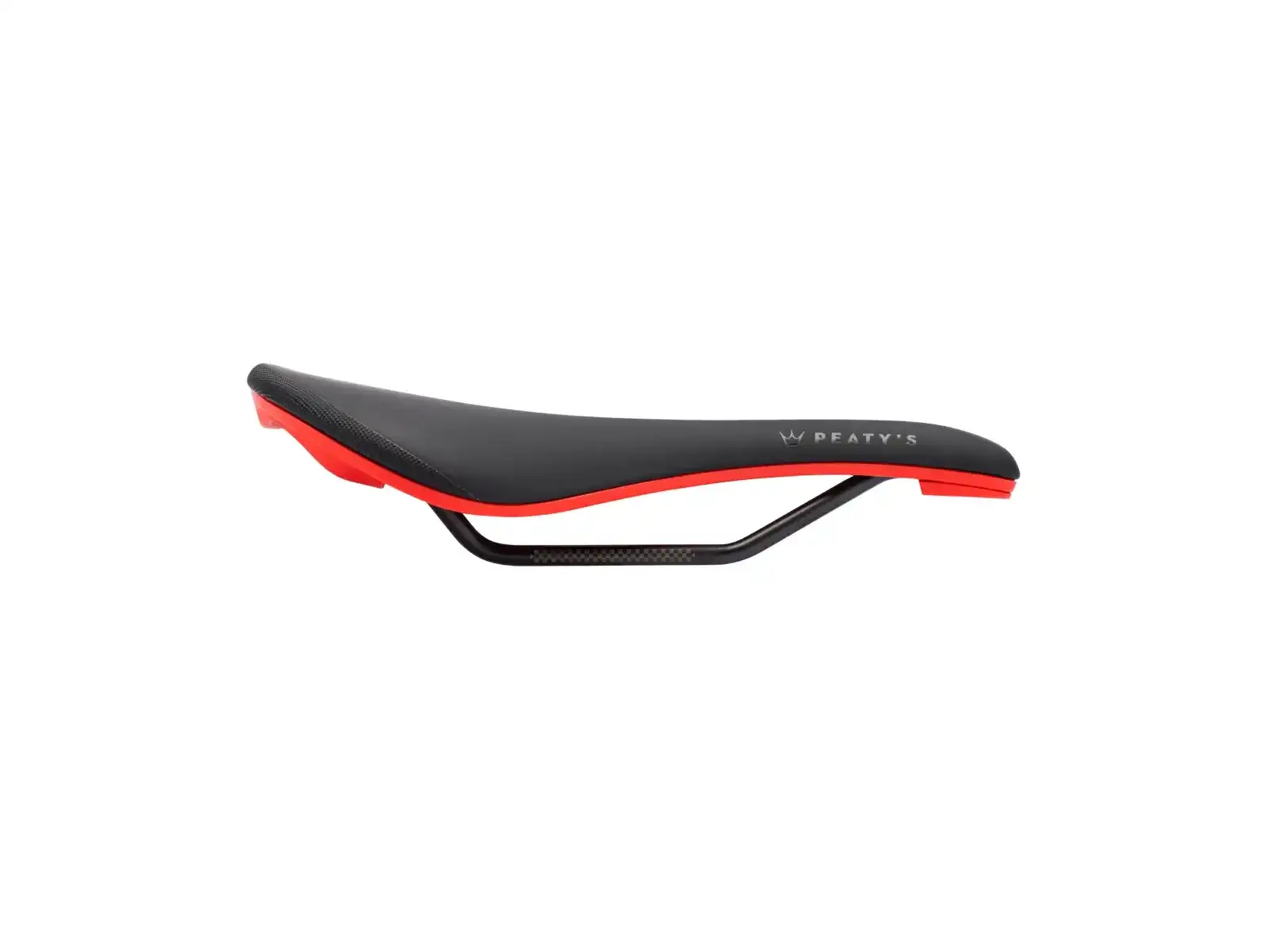 Peatys Monarch saddle CR-MO Rail / Nylon Base Red