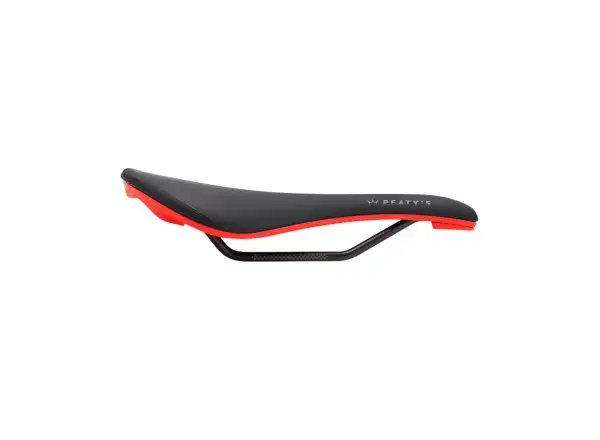 Peatys Monarch saddle CR-MO Rail / Nylon Base Red