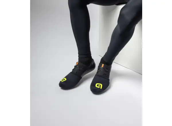 Alé Shield toe covers black/yellow