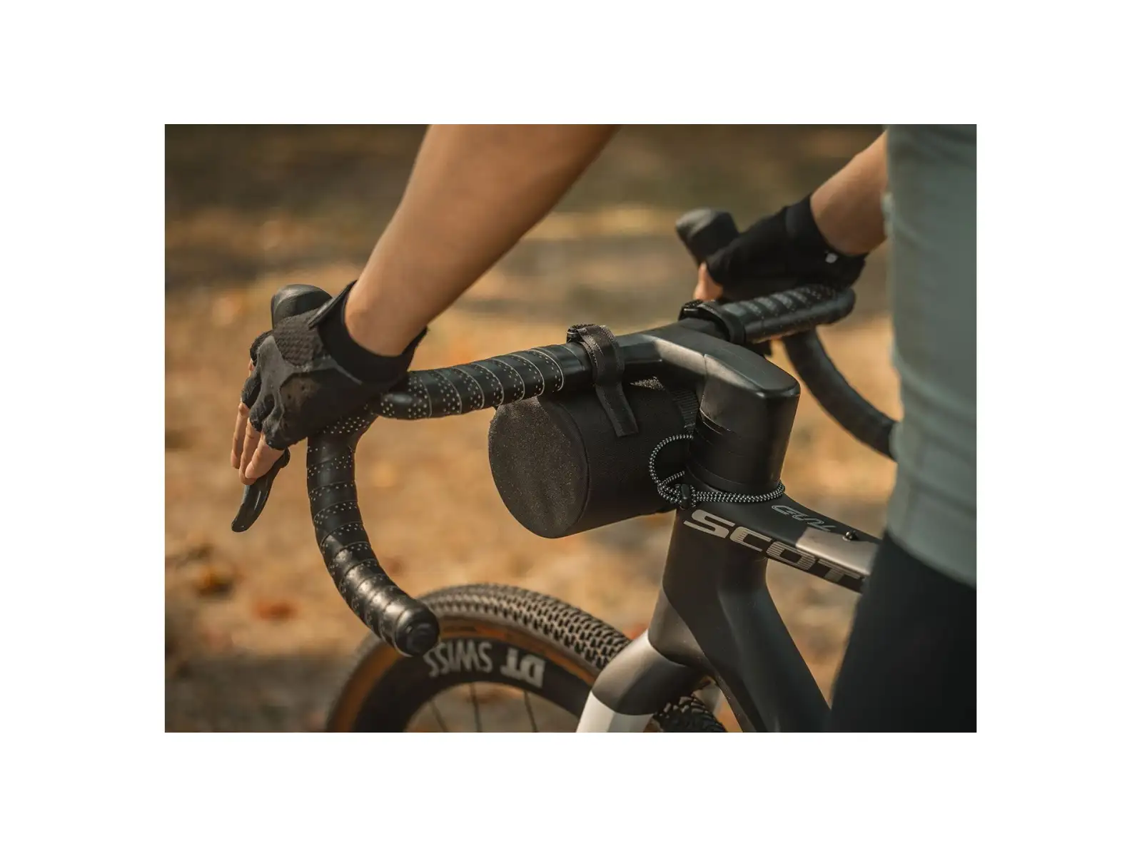 Topeak Tubular BarBag Slim 1.5 L handlebar bag black