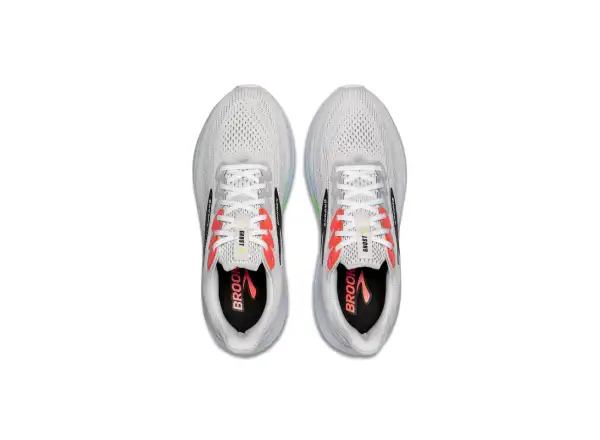Brooks Ghost 17 men's running shoes White/Pink Clay/Gecko