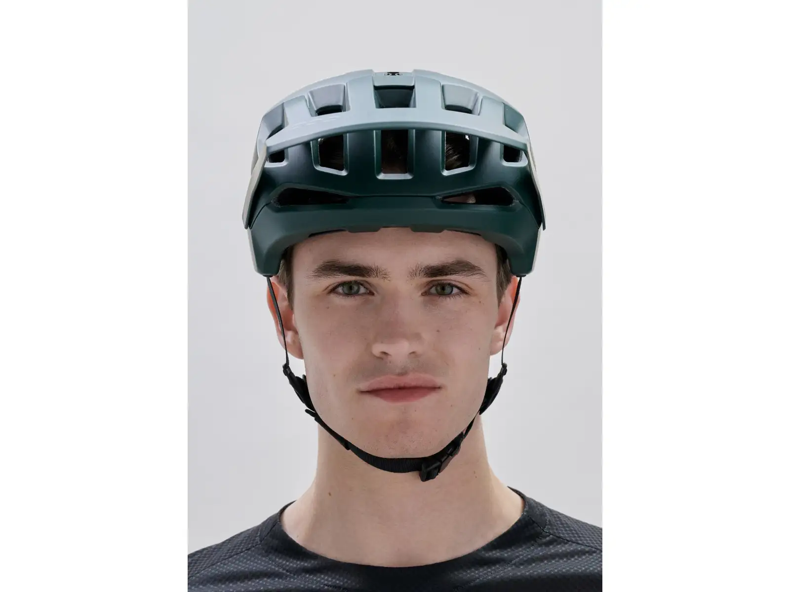 POC Kortal Race MIPS MTB helmet Pargasite Green Matt/Fluorescent Orange Matt
