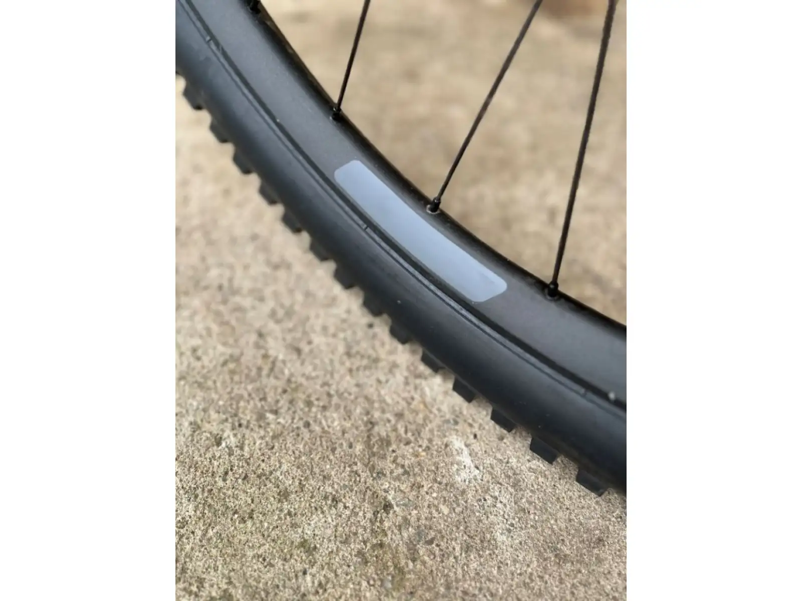 Shaman Racing reflective rim stickers 8 pcs black
