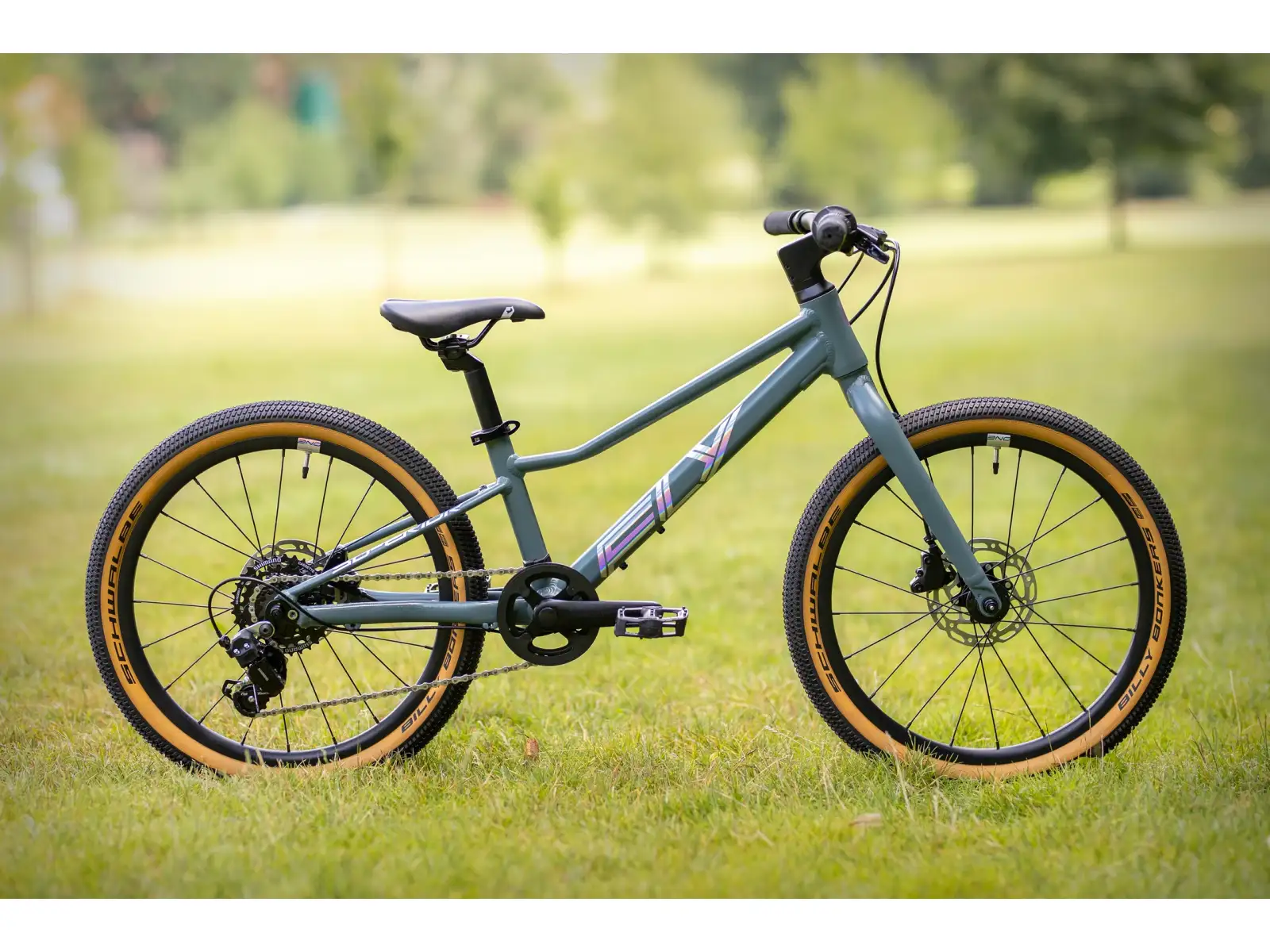 Superior F.L.Y. 20 DB Matte Trooper Green/Hologram Chrome children's bike