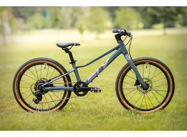 Superior F.L.Y. 20 DB Matte Trooper Green/Hologram Chrome children's bike