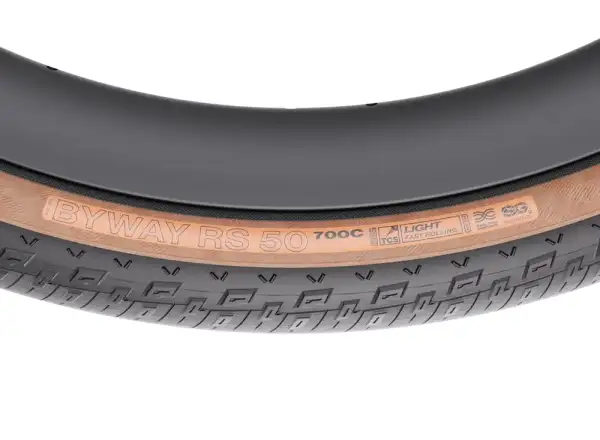 WTB Byway RS 700x50 TCS Light Fast Rolling Dual DNA SG2 gravel tire black/brown