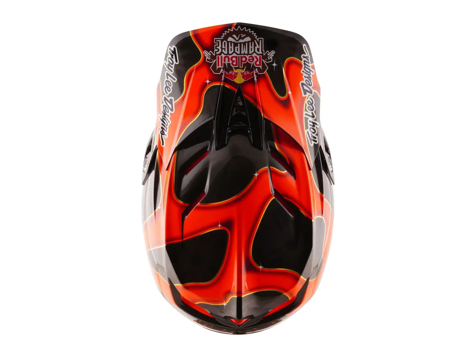 Troy Lee Designs D4 Carbon Red Bull Rampage helmet Dreamland Black
