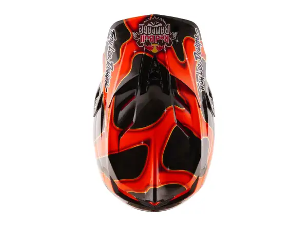 Troy Lee Designs D4 Carbon Red Bull Rampage helmet Dreamland Black