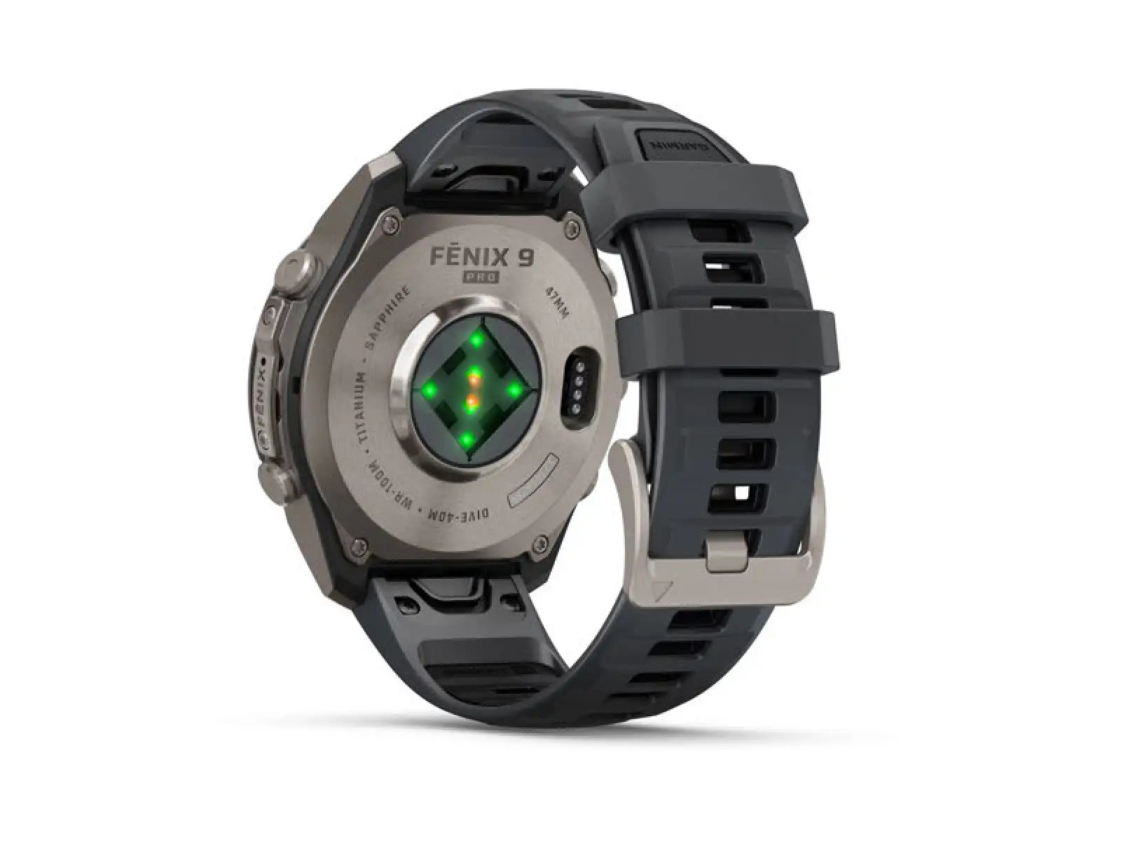 Garmin Fénix 9 Pro inReach 47 mm smart watch Titanium Graphite/Black