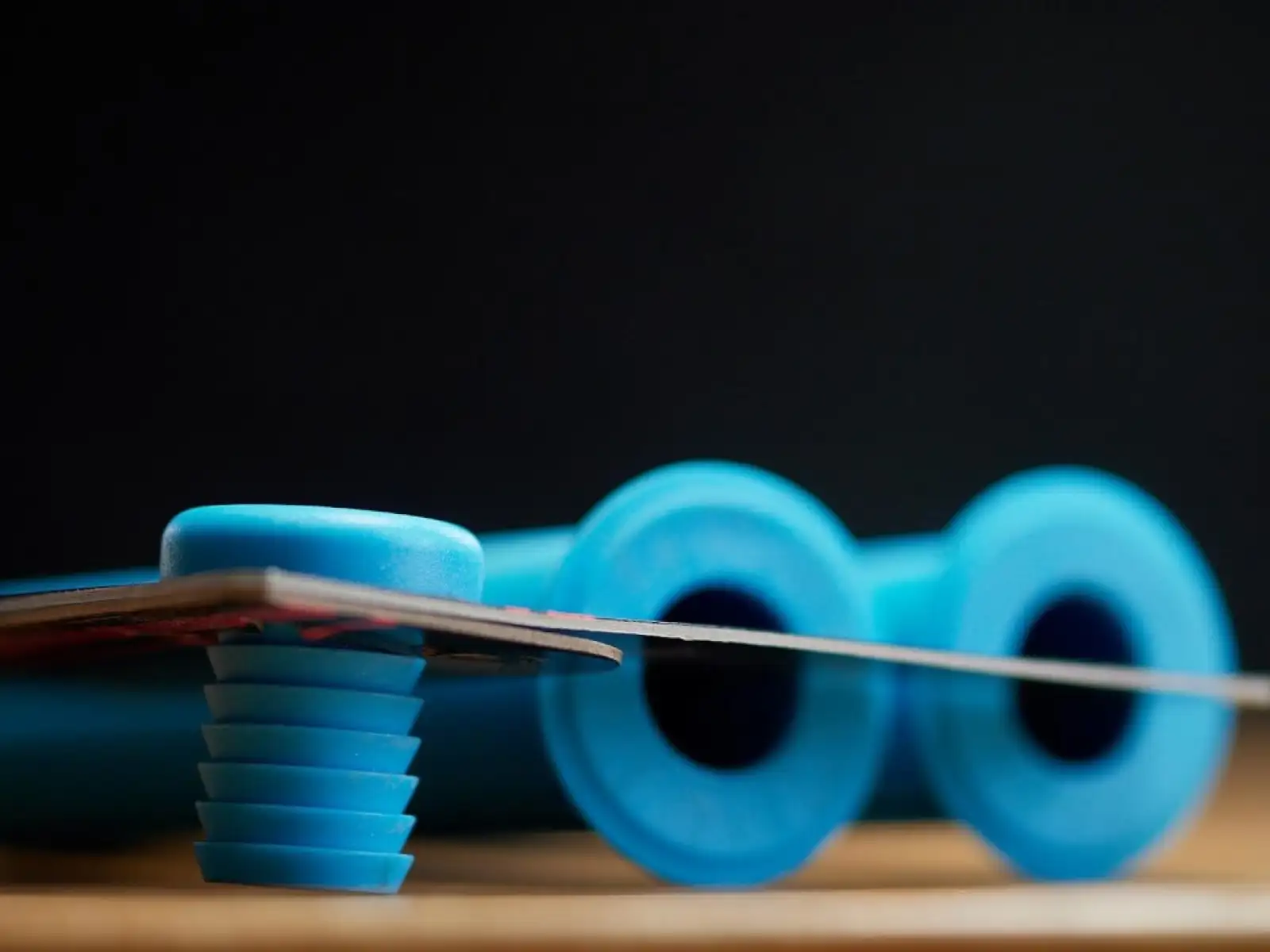 Chromag Wax grips blue