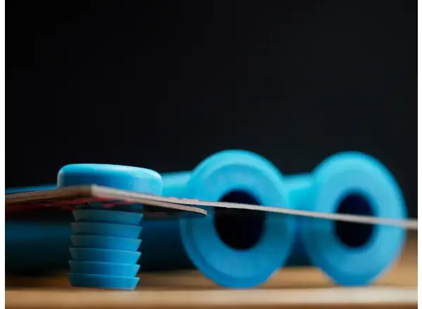 Chromag Wax grips blue