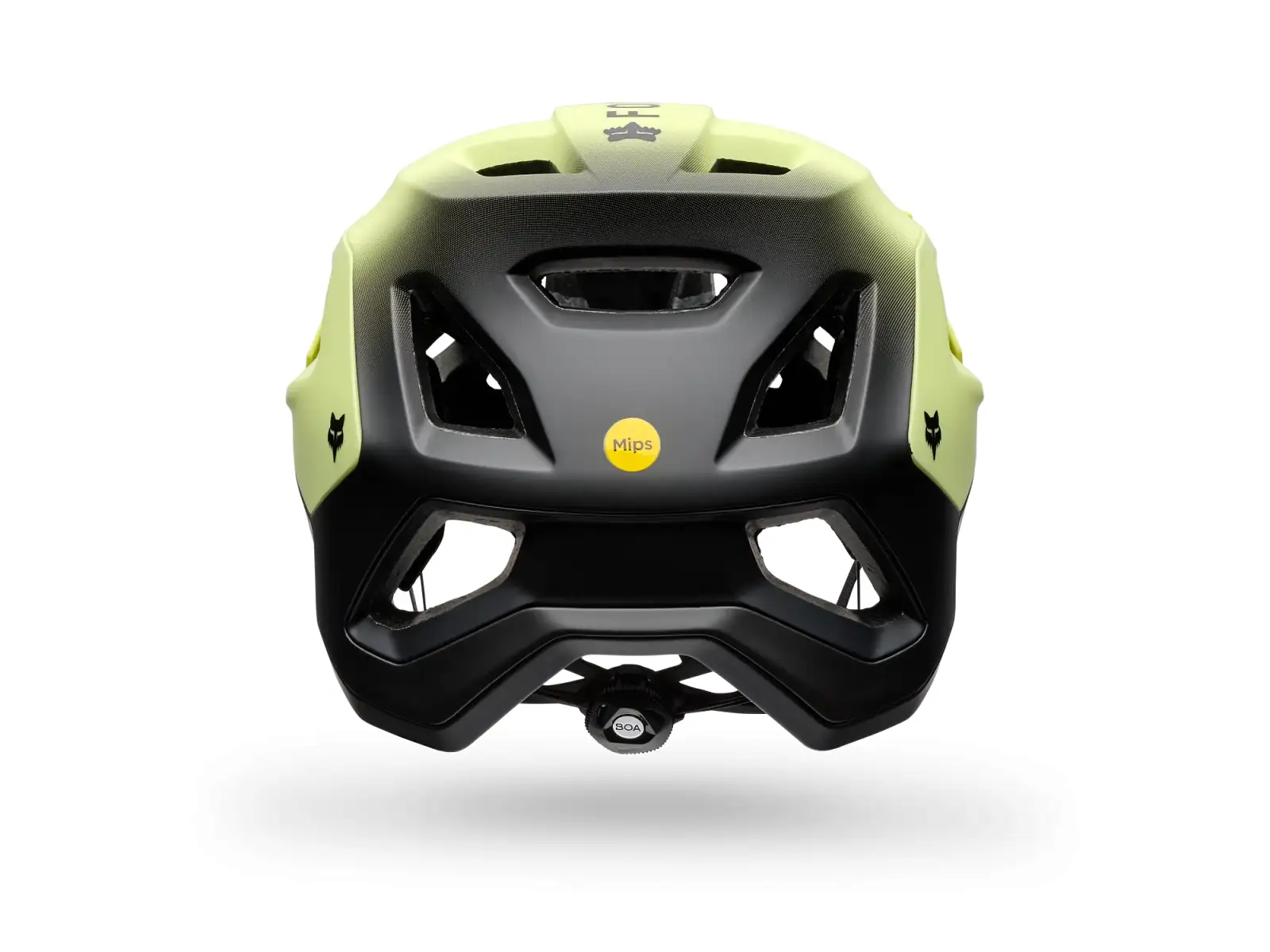 Fox Speedframe Pro Backfade bicycle helmet Lime