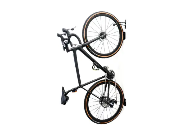 Lezyne CNC Alloy Wheel Hook wall mount black