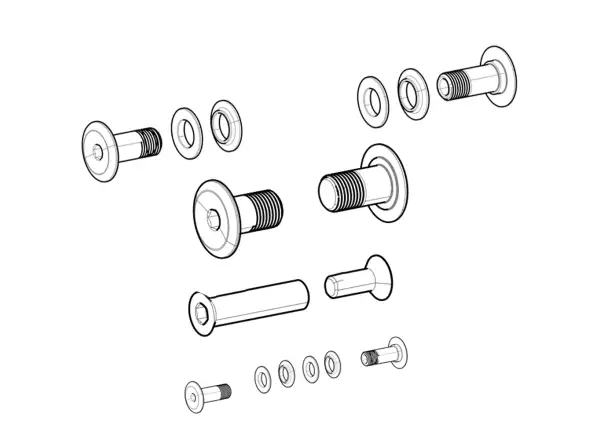 GT Sensor upper shock mount set