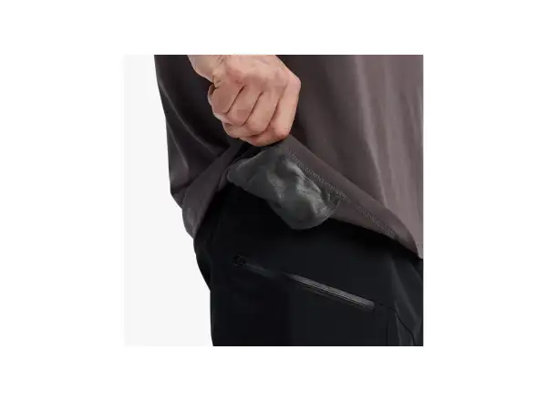 Race Face Commit men's shirt 3/4 sleeve  Charcoal