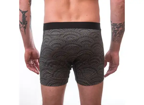 Sensor Merino Impress men's boxers grey/Maori