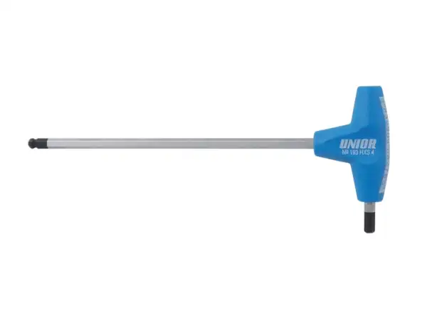 Unior hex key with T handle and ball end 6mm