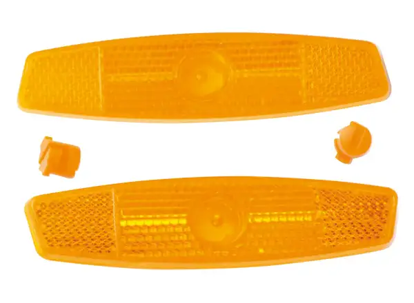 Force reflectors orange for spokes