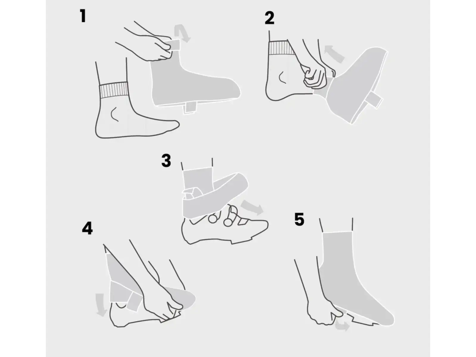 Grip Grab Arctic 2 Waterproof Deep Winter Road shoe covers