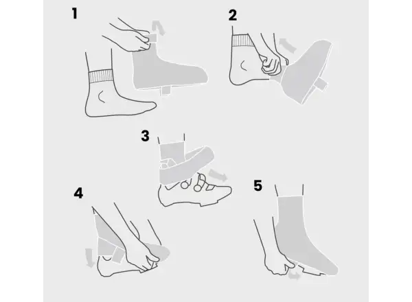 Grip Grab Arctic 2 Waterproof Deep Winter Road shoe covers