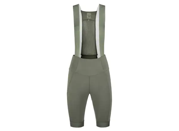 Craft Endur Cargo Bib C3 women's shorts with pad and bib green