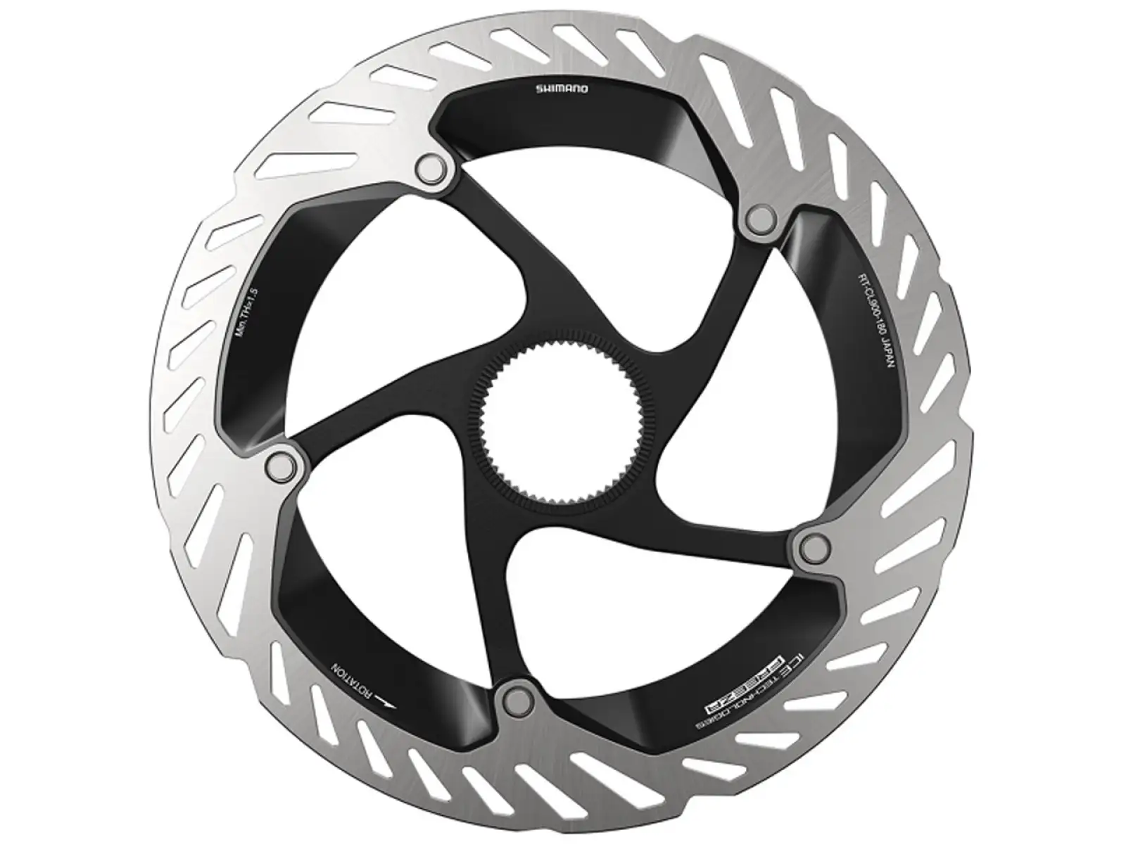 Shimano RT-CL900 brake rotor 203 mm, center lock, Ice Tech, external lock ring
