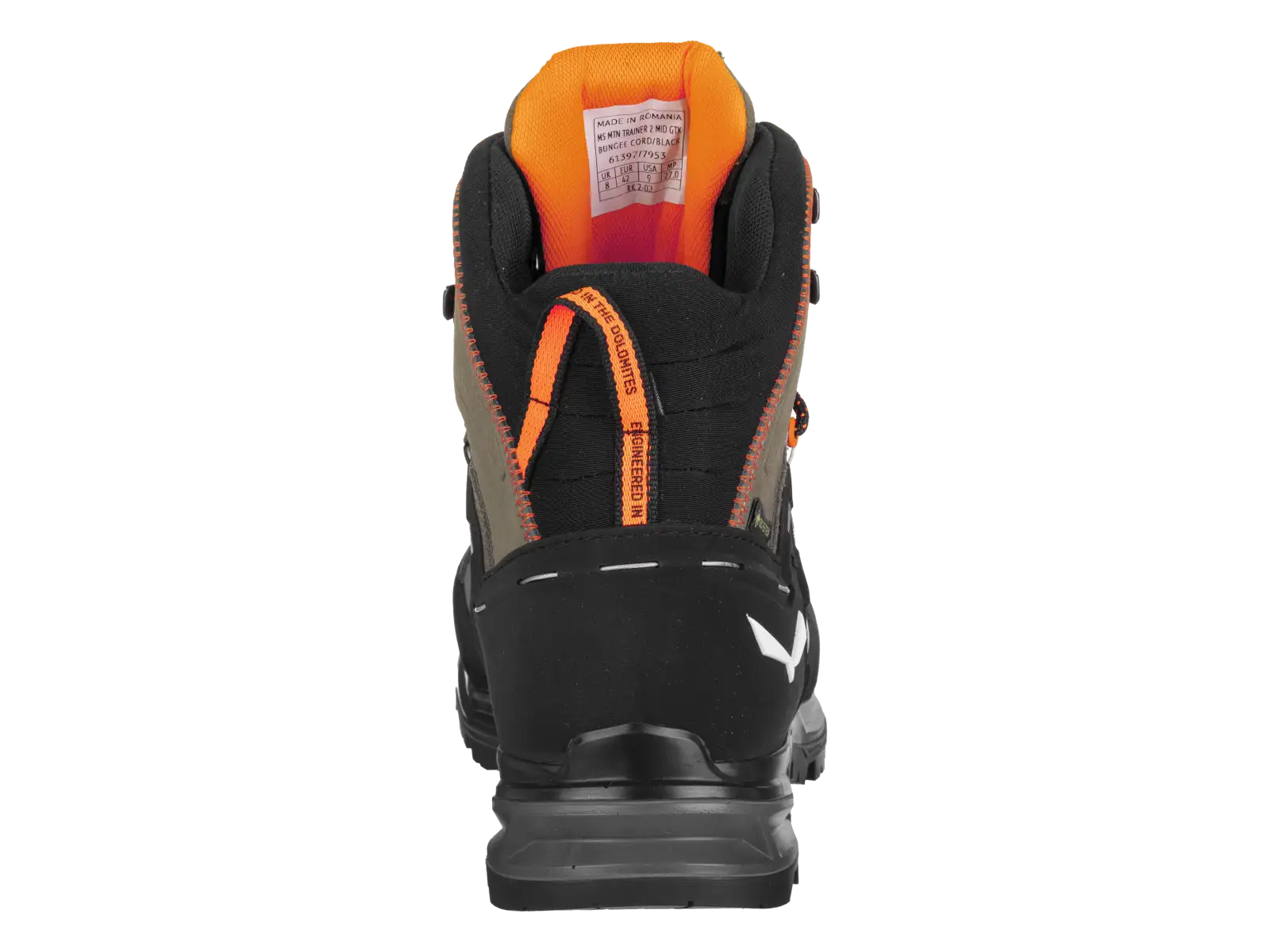 Salewa Mountain Trainer 2 Mid GTX men's shoes Brown Bungee Cord/Black