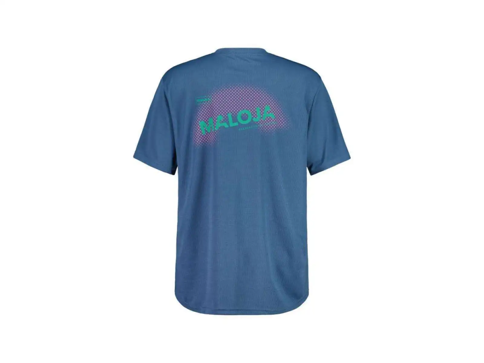 Maloja StaubachM. men's jersey short sleeve Dusty Blue