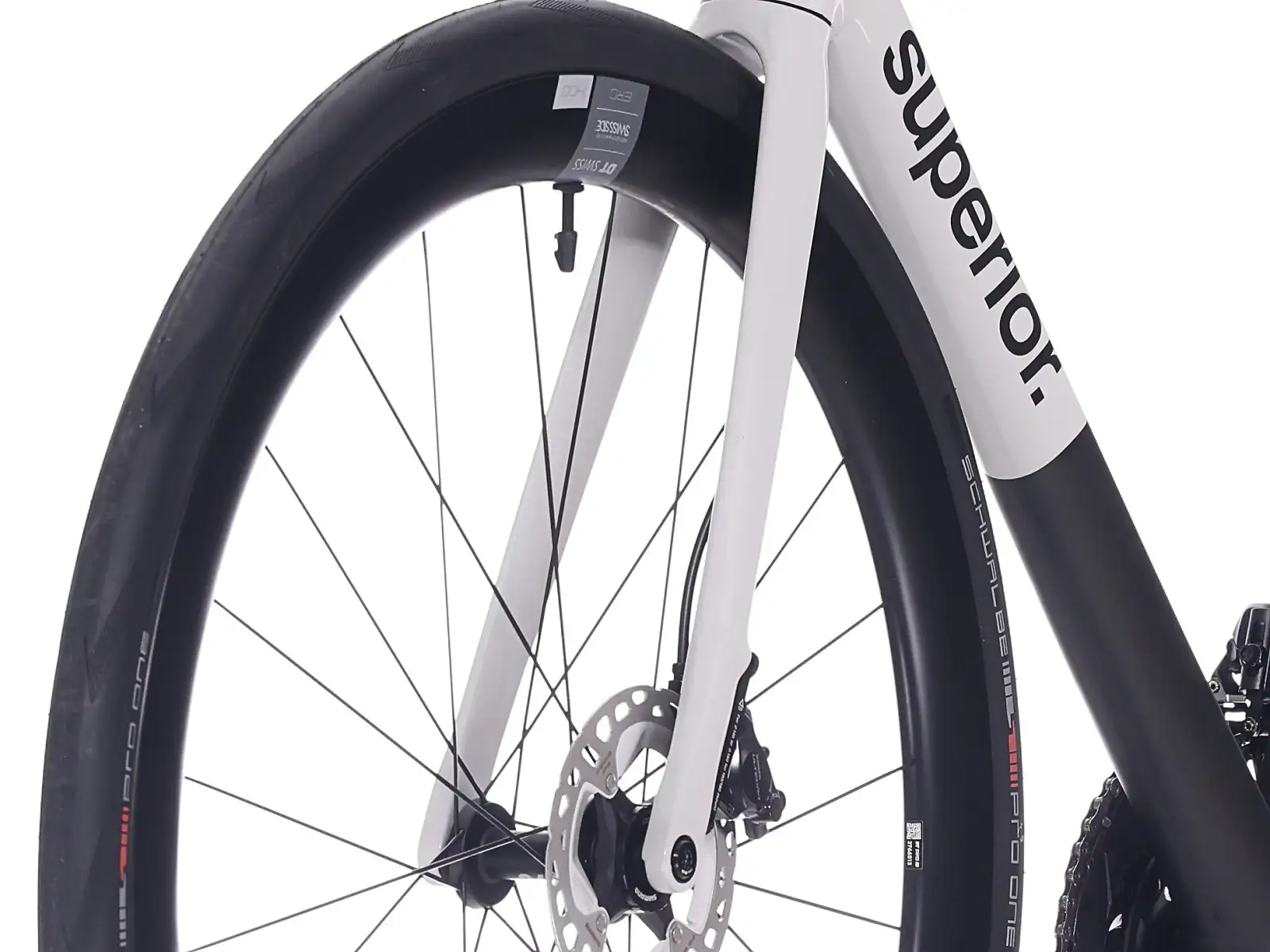 Superior RR 9.8 road bike Matte Carbon / White