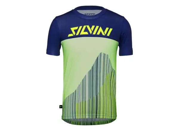 Silvini Denni kids jersey short sleeve Blue Green