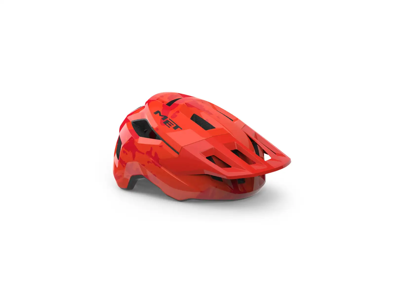 MET Shelter Youth children's helmet red