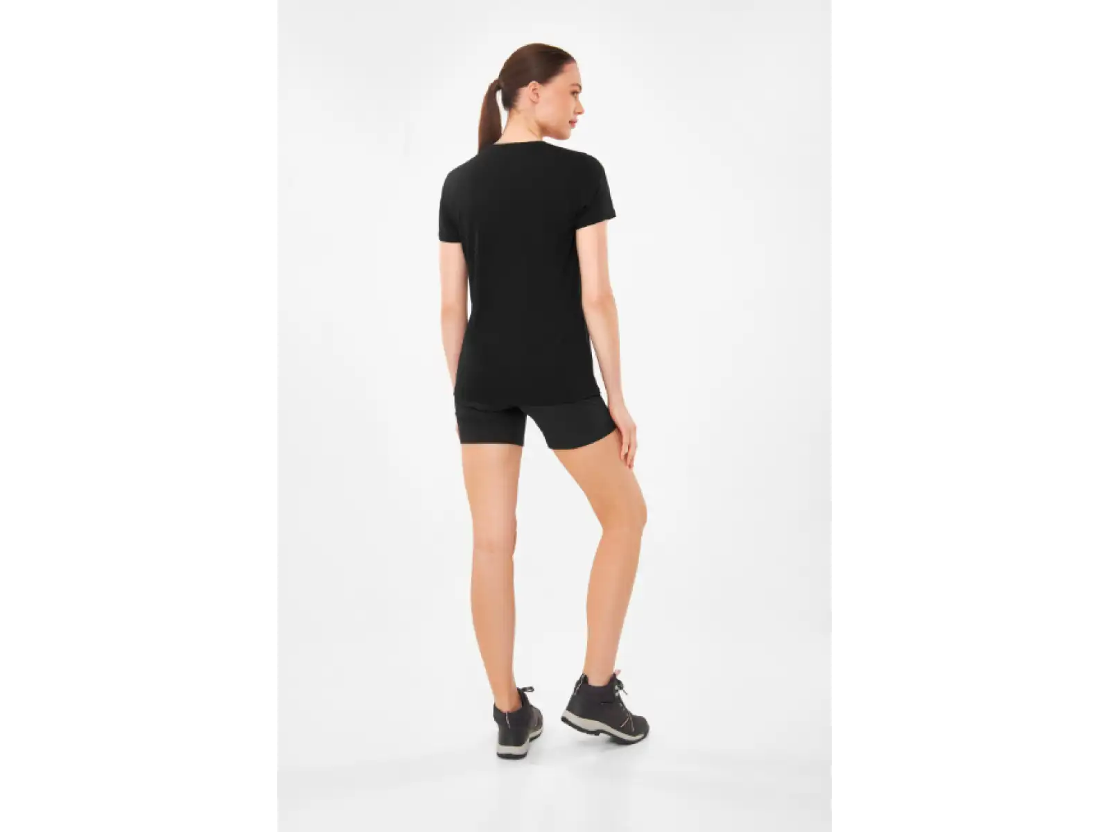 Viking Morain women's T-shirt short sleeve Black