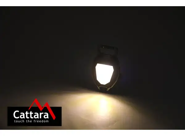 Cattara lamp COB 560 lm Multi emblem with lighter
