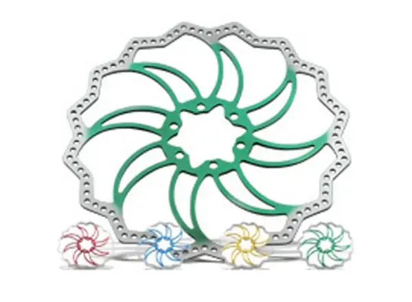 Alligator HK-R18 brake disc 160 mm green